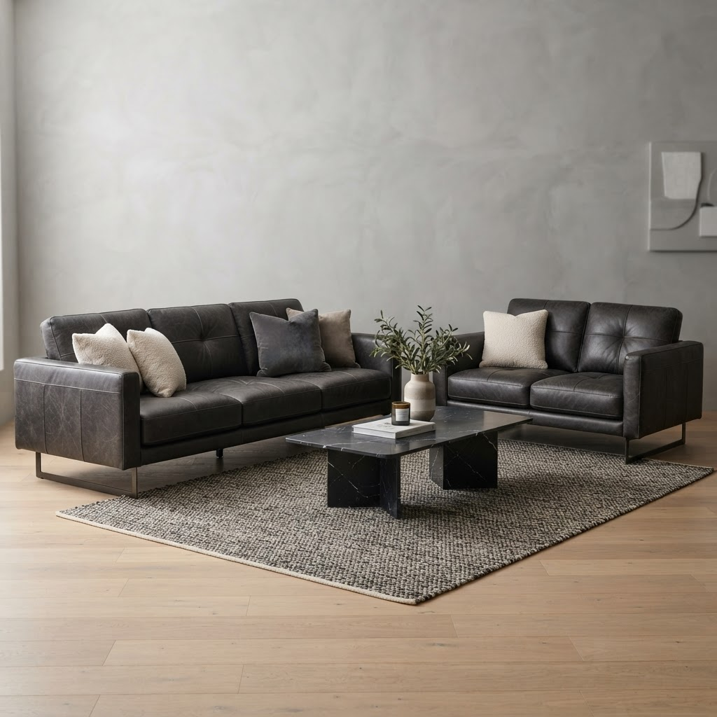 Fuar standı için lounge koltuk takımı